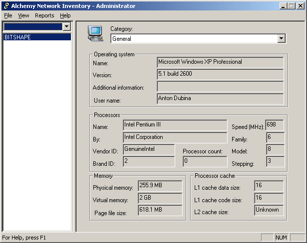 DataSet Remote Control Screenshot